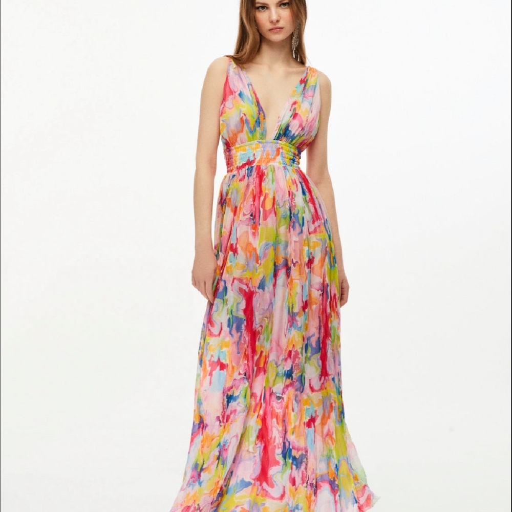 Colorful Maxi Dress